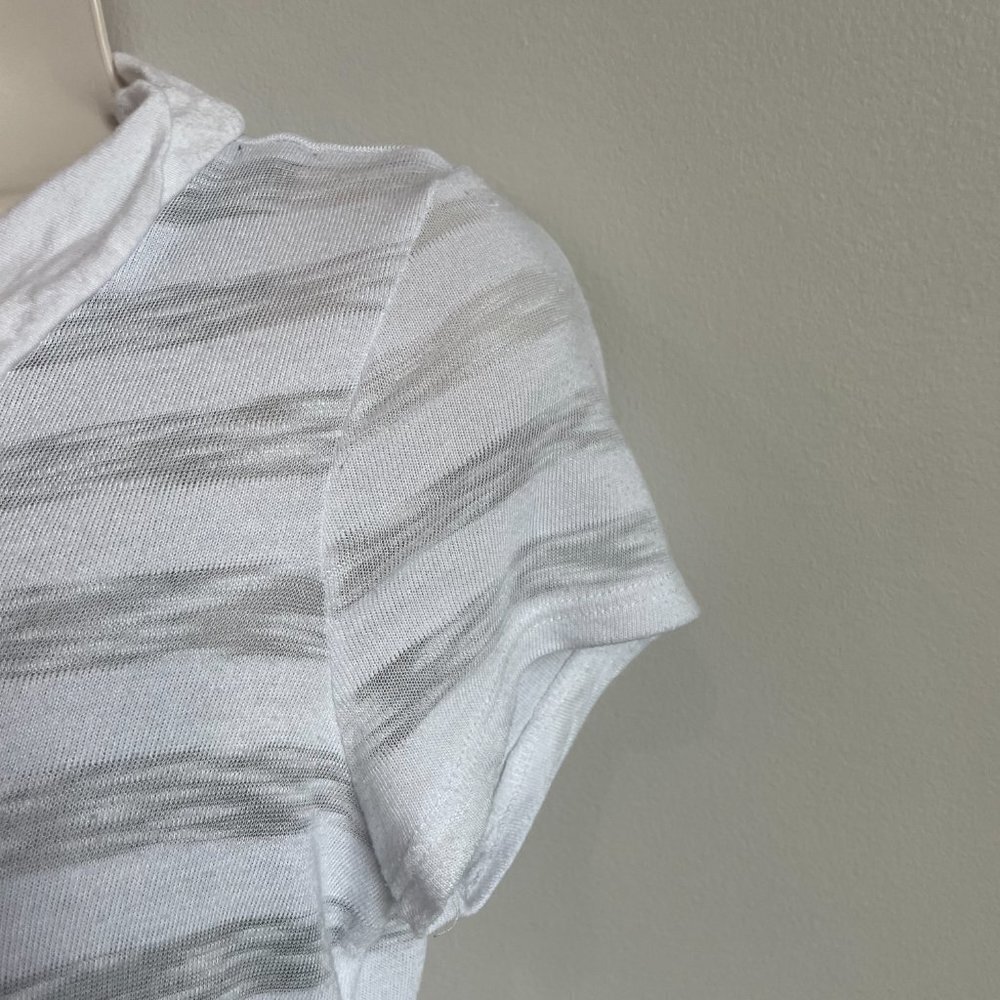 Pinkeli White Striped Cardigan - Picture 3 of 6